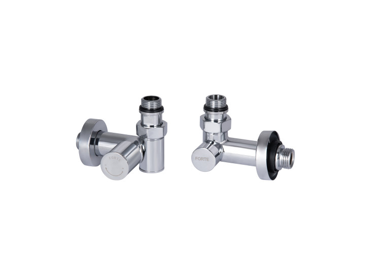 Комплект кранів SD Forte 1/2" НР для рушникосушарки кутовий SF395W15HE SD00046629