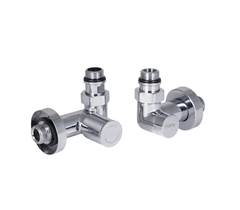 Комплект кранів SD Forte 1/2" НР для рушникосушарки кутовий SF395W15HE SD00046629