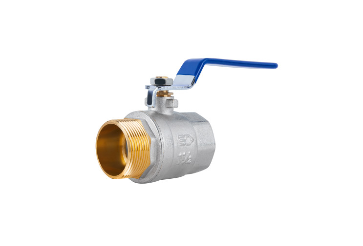 Кран шаровой SD Plus 1" 1/2 ВН для воды (рычаг) SD605W40 SD00002797