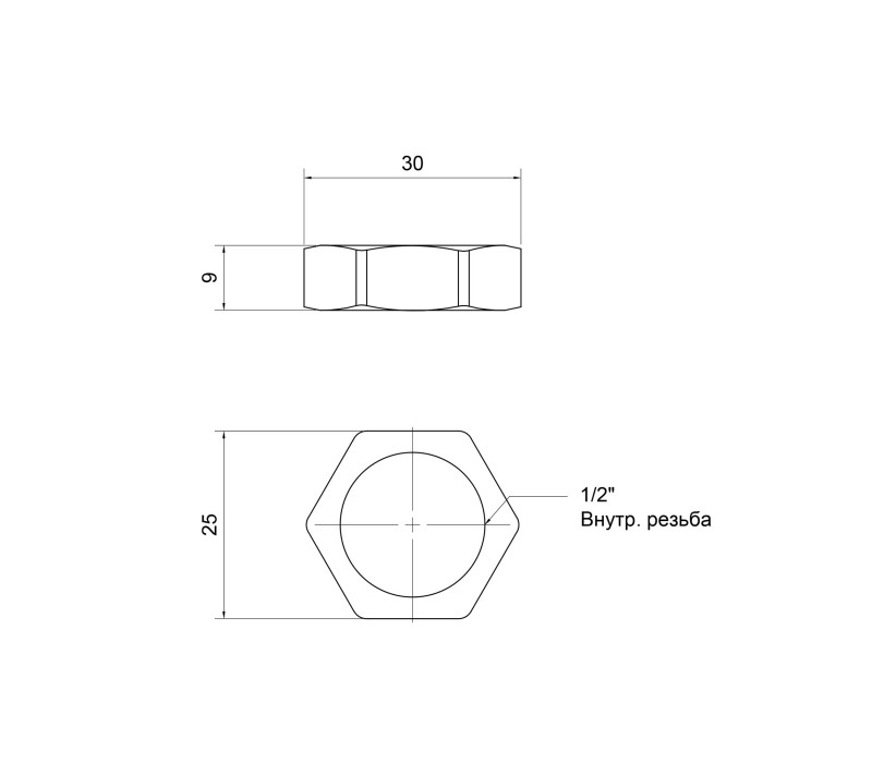 Контргайка SD Plus 1/2" SD40115 SD00047793 Контргайка SD Plus 1/2" SD40115 SD00047793