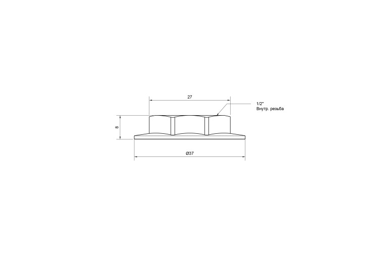 Контргайка-шайба SD Plus 1/2" SD40615 SD00047795