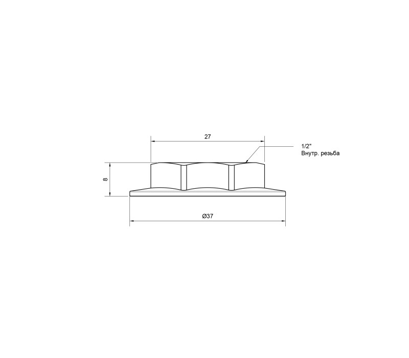 Контргайка-шайба SD Plus 1/2" SD40615 SD00047795 Контргайка-шайба SD Plus 1/2" SD40615 SD00047795