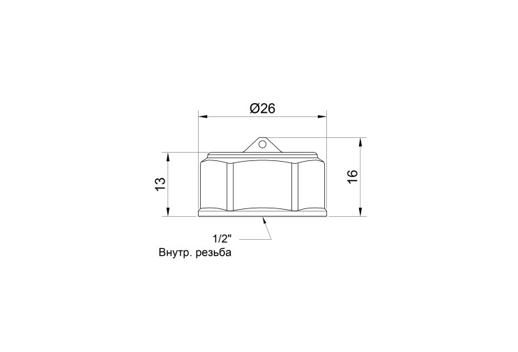 Заглушка SD Plus 1/2" ВР SD40215 SD00047797 Заглушка SD Plus 1/2" ВР SD40215 SD00047797