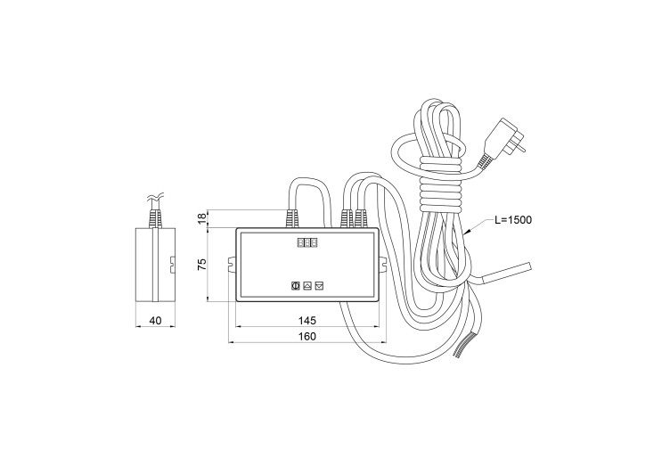 Контролер Thermo Alliance ТА22v2 для управління насосом ЦО SD00048869 Контролер Thermo Alliance ТА22v2 для управління насосом ЦО SD00048869