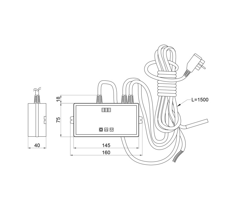 Контролер Thermo Alliance ТА22v2 для управління насосом ЦО SD00048869