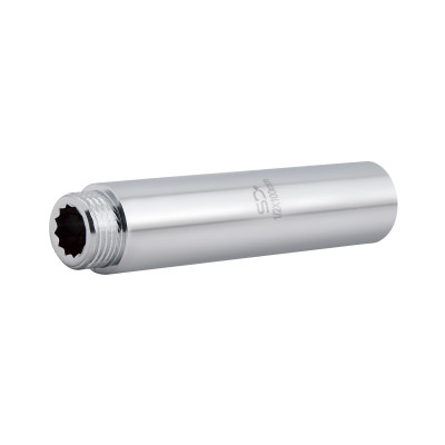 Удлинитель SD Plus 100х1/2" хром SD13015100 Удлинитель SD Plus 100х1/2" хром SD13015100