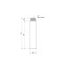 Удлинитель SD Plus 100х1/2" хром SD13015100 SD00010151