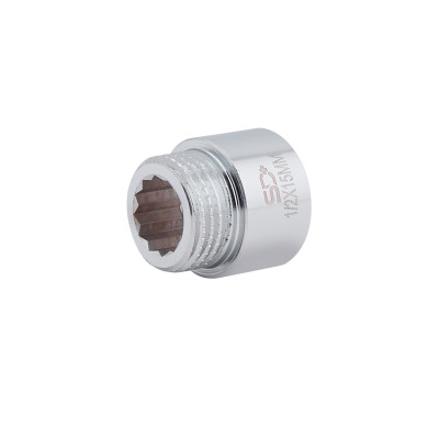 Удлинитель SD Plus 15х1/2" хром SD1301515 Удлинитель SD Plus 15х1/2" хром SD1301515
