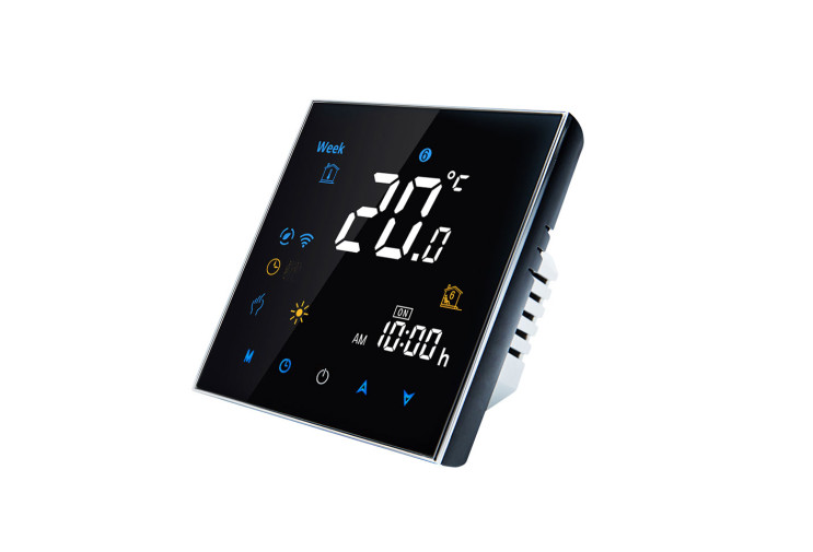 Thermo Alliance Провiдний тиждневий термостат(16A+NTC) з WiFi BHT-3000-GBLW SD00049556