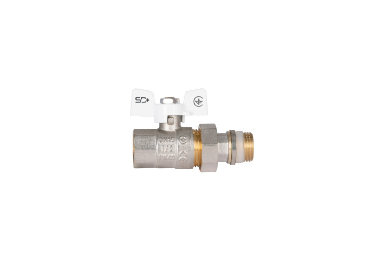 SD Кран Американка с антипротечкой 1/2 PN40 конус SD900NW15PN40 SD00050572 SD Кран Американка с антипротечкой 1/2 PN40 конус SD900NW15PN40 SD00050572