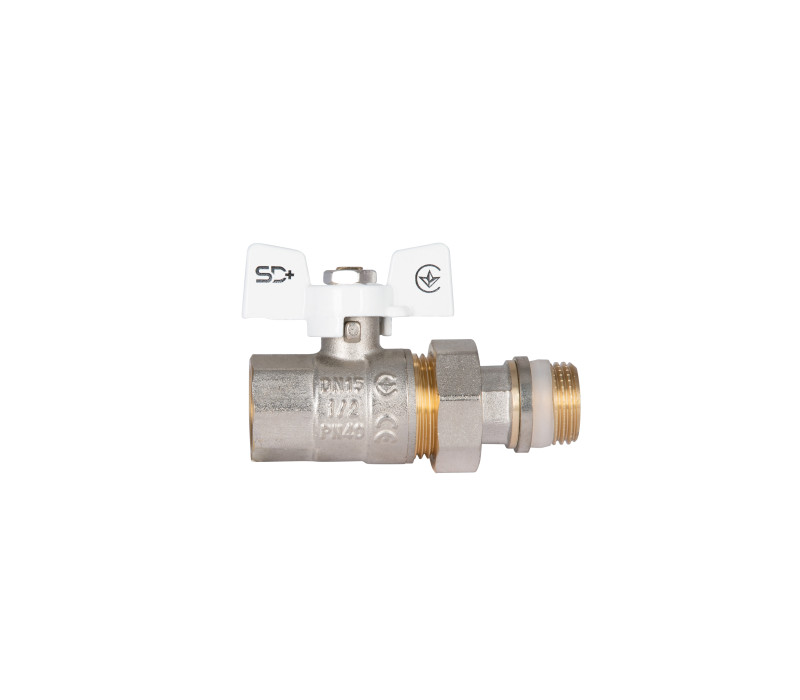 SD Кран Американка с антипротечкой 1/2 PN40 конус SD900NW15PN40 SD00050572 SD Кран Американка с антипротечкой 1/2 PN40 конус SD900NW15PN40 SD00050572