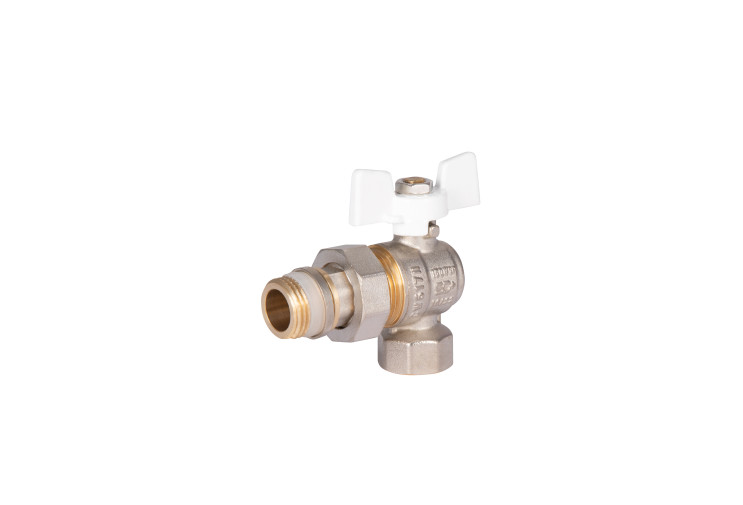 SD Кран Американка с антипротечкой угловой 1/2 PN40 конус SD901NW15PN40 SD00050575