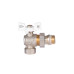 SD Кран Американка с антипротечкой угловой 1/2 PN40 конус SD901NW15PN40 SD00050575