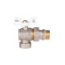 SD Кран Американка c антипротечкой угловой 3/4 PN40 конус SD901NW20PN40 SD00050576
