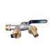 Кран поливальний SD Plus 1/2" ЗР 2 виходи SD141W15 SD00050764