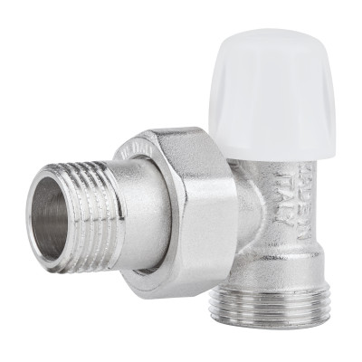Кран радиаторный Icma 1/2" угловой под фитинг, без ручки №827 Кран радиаторный Icma 1/2" угловой под фитинг, без ручки №827