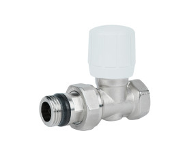 Кран радиаторный Icma 1/2" с антипротечкой прямой №954