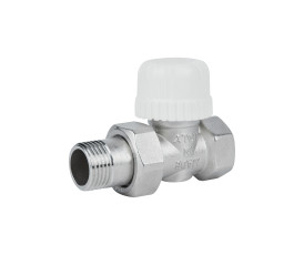 Кран радіаторний Icma 1/2" 28х1,5 прямий №775 Кран радіаторний Icma 1/2" 28х1,5 прямий №775