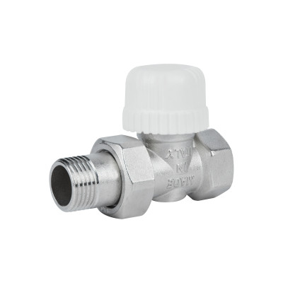 Кран радиаторный Icma 1/2" 28х1,5 прямой №775 Кран радиаторный Icma 1/2" 28х1,5 прямой №775