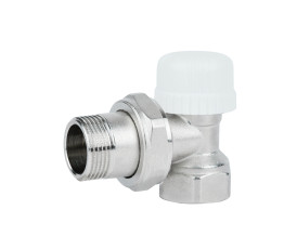 Кран радіаторний Icma 3/4" 28х1,5 кутовий №774 Кран радіаторний Icma 3/4" 28х1,5 кутовий №774