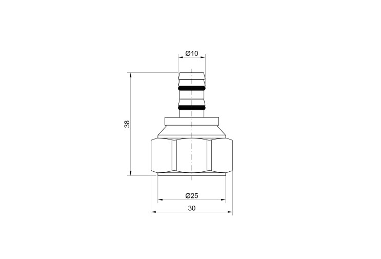 Наконечник Icma 16 мм 24х1,5 №100 SD00006536