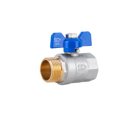 Кран кульовий SD Plus 3/4" ВЗ для води (метелик) SD607W20 Кран кульовий SD Plus 3/4" ВЗ для води (метелик) SD607W20
