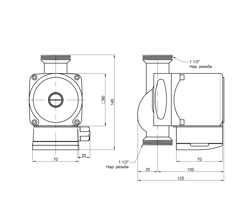 Насос Grundfos Icma 25/60 №P321 SD00006570