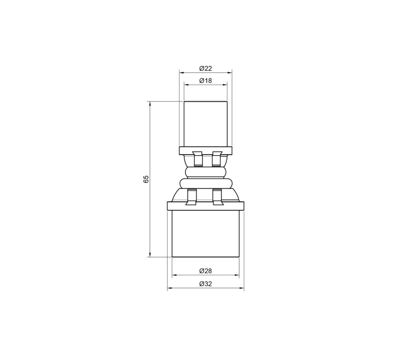 Муфта пресс Icma 26х16 №400 SD00006297 Муфта пресс Icma 26х16 №400 SD00006297