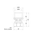 Переходник пресс Icma 26х3/4" ВР №401 SD00007081