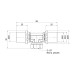 Трійник прес Icma 20х1/2"х20 ВР №408 SD00009348