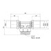 Трійник прес Icma 20х3/4"х20 ЗР №407 SD00009351