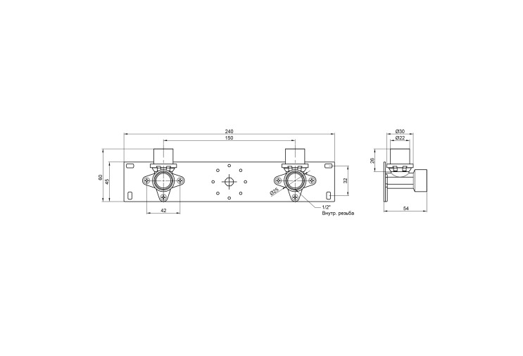 Планка пресс в сборе Icma 20х1/2" №412 SD00007283
