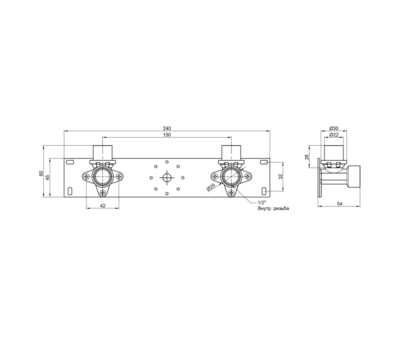 Планка пресс в сборе Icma 20х1/2" №412 SD00007283 Планка пресс в сборе Icma 20х1/2" №412 SD00007283