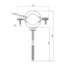 Хомут SD Plus 2" 1/2 SD10063 SD00010507