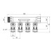 Колектор SD Plus 3/4" 4 виходи SD231W4 SD00005187