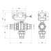 Кран кульовий зонний Icma 1" 1/4 №344 SD00010543