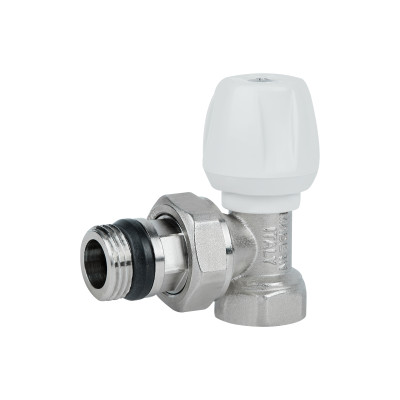 Кран радиаторный Icma 1/2" с антипротечкой угловой с ручкой №802+940 Кран радиаторный Icma 1/2" с антипротечкой угловой с ручкой №802+940