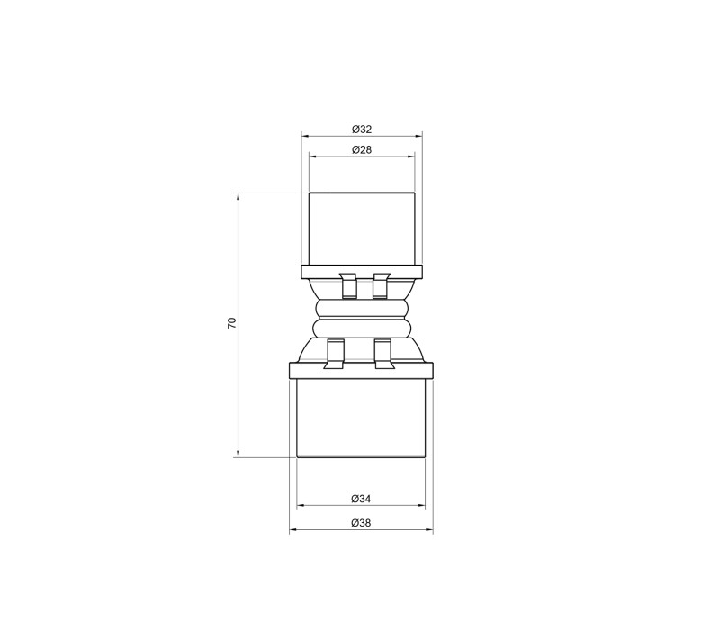 Муфта пресс Icma 32х26 №400 SD00006313