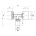 Тройник пресс Icma 32х16х32 №406 SD00009147
