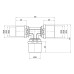 Тройник пресс Icma 26х26х20 №406 SD00009083
