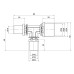 Тройник пресс Icma 16х16х26 №406 SD00009025