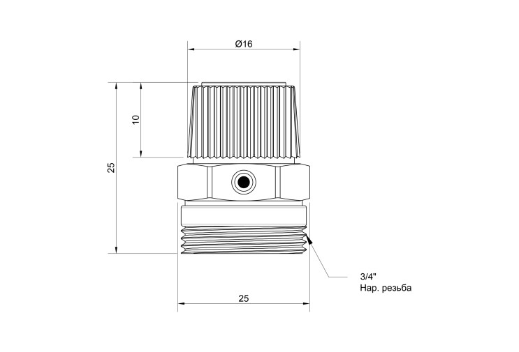 Кран Маевского SD Plus 3/4" ручной SD211W20 SD00005524 Кран Маевского SD Plus 3/4" ручной SD211W20 SD00005524