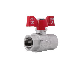 Кран кульовий SD Forte 1/2" ВР для води (метелик) SF602W15 Кран кульовий SD Forte 1/2" ВР для води (метелик) SF602W15