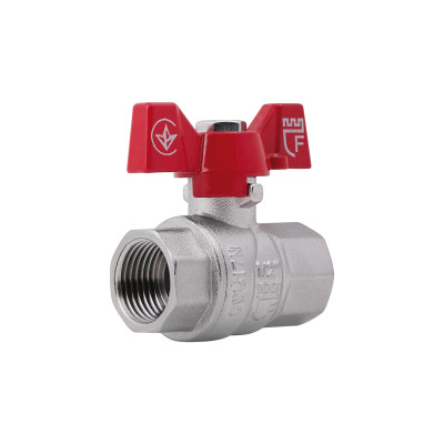 Кран кульовий SD Forte 1/2" ВР для води (метелик) SF602W15 Кран кульовий SD Forte 1/2" ВР для води (метелик) SF602W15