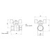 Кран кульовий SD Forte 3/4" ВР для води (метелик) SF602W20 SD00010567