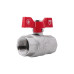 Кран кульовий SD Forte 1" ВР для води (метелик) SF602W25 SD00010559