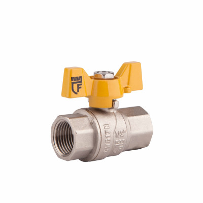 Кран кульовий SD Forte 1/2" ВР для газа (метелик) SF602G15 Кран кульовий SD Forte 1/2" ВР для газа (метелик) SF602G15