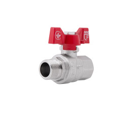 Кран кульовий SD Forte 1/2" ВЗ для води (метелик) SF607W15