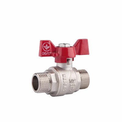 Кран кульовий SD Forte 1/2" ЗР для води (метелик) SF606W15 Кран кульовий SD Forte 1/2" ЗР для води (метелик) SF606W15