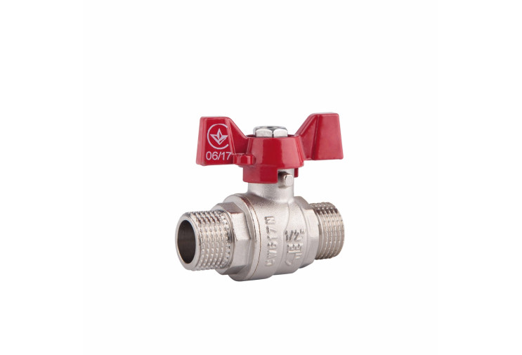 Кран кульовий SD Forte 1/2" ЗР для води (метелик) SF606W15 SD00010579